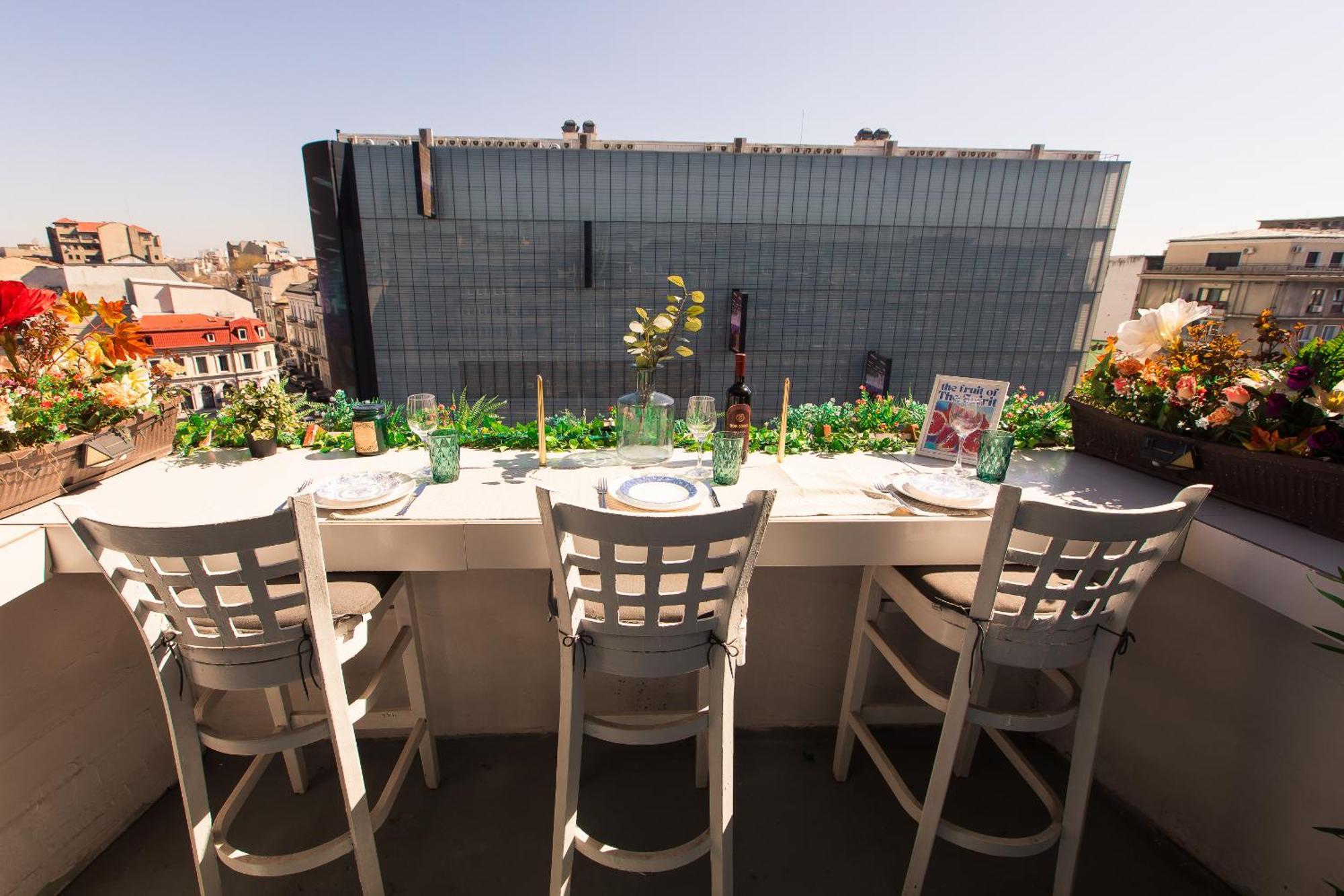 Old Town Apartment With Amazing View From The Balcony Bucharest Luaran gambar